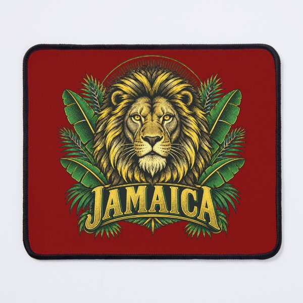 Item preview, Jamaica Lion Tropical Island Pride Jamaican designed and sold by freshwear design.