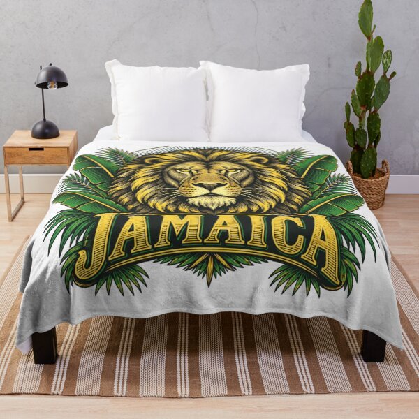 Item preview, Jamaica Lion Tropical Island Pride Jamaican designed and sold by freshwear design.