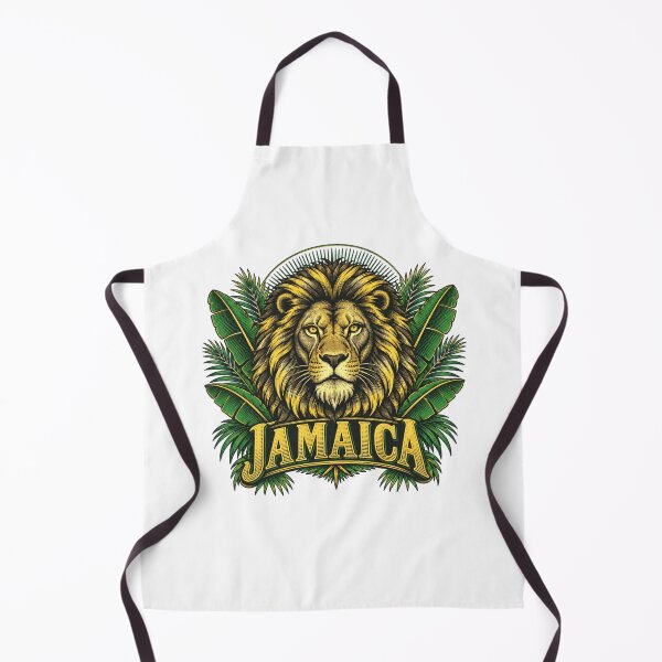 Artikelvorschau, Jamaika-Löwe, tropischer Inselstolz, Jamaikaner entworfen und verkauft von freshwear design.
