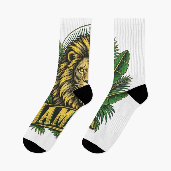 Item preview, Jamaica Lion Tropical Island Pride Jamaican  designed and sold by freshwear design.