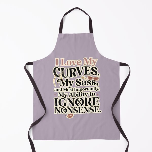 Item preview, Curves Sass Ignore Nonsense designed and sold by Dopamine Department.