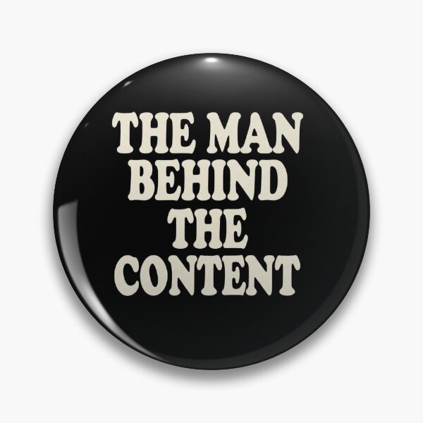 Item preview, The Man Behind the Content - Relatable Creator & Video Maker designed and sold by bugatos.
