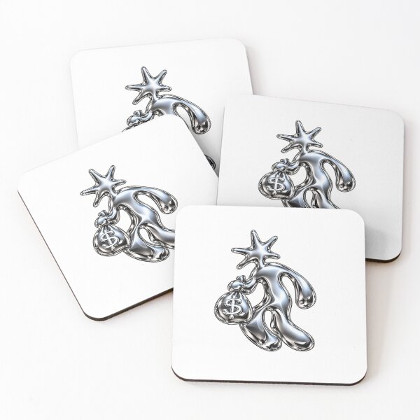 Item preview, Chrome Money Star – Y2K Streetwear Mascot designed and sold by FileFlowStudio.