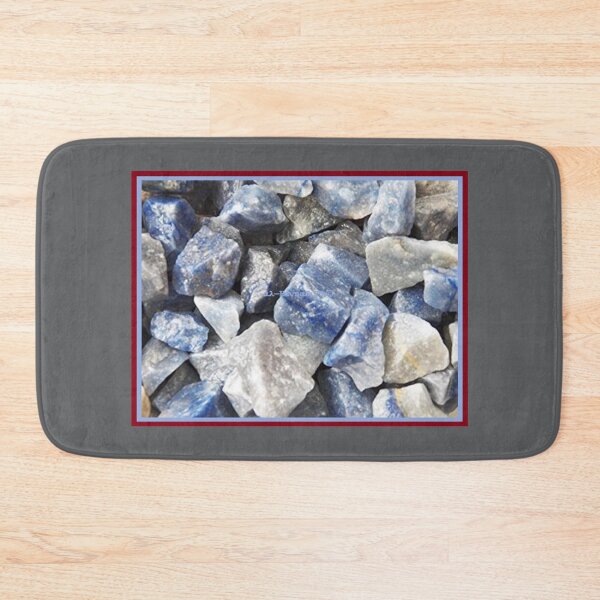 Item preview, Mu’ur (UM) Empire™ al-Benhadiel©™, Blue Quartz, gray background designed and sold by HardyKnitDesign.