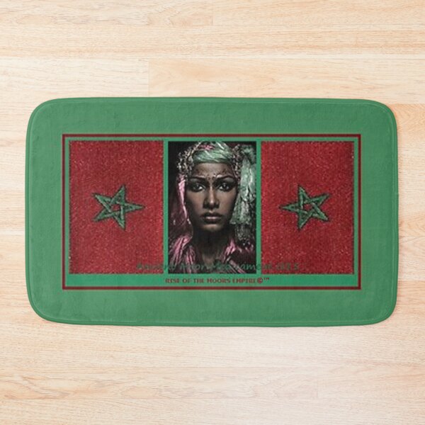 Item preview, Mu’ur (UM) Empire™ al-Benhadiel©™ design, Ancient Moor Medicament 011, evergreen background designed and sold by HardyKnitDesign.