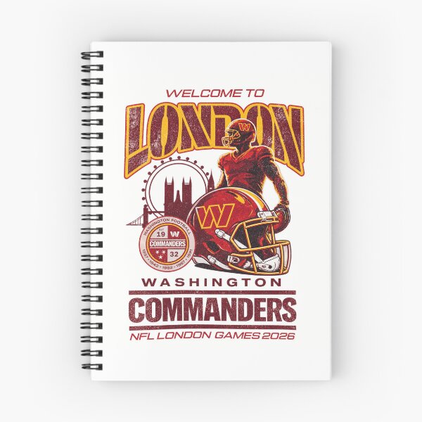 Item preview, Washington Commanders Welcome to London NFL London Games 2026 designed and sold by RawPivot.