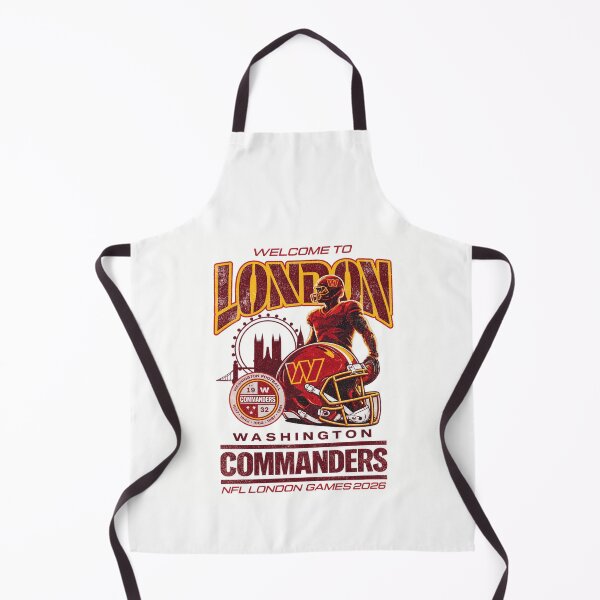 Item preview, Washington Commanders Welcome to London NFL London Games 2026 designed and sold by RawPivot.