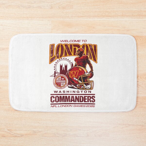 Item preview, Washington Commanders Welcome to London NFL London Games 2026 designed and sold by RawPivot.