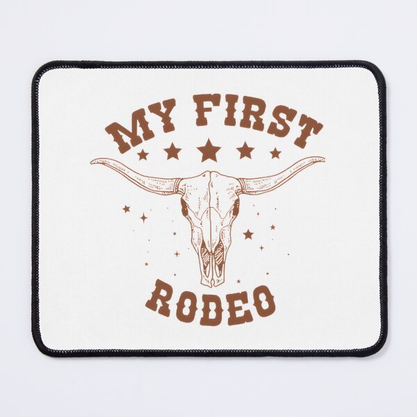 Item preview, My First Rodeo Western Baby Skull Cute Cowboy Design designed and sold by Vivek Sankad.