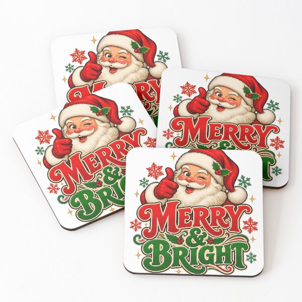 Item preview, Merry and Bright Santa designed and sold by Amarmax.
