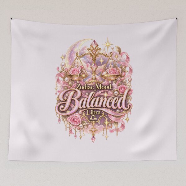 Item preview, Libra Balanced Zodiac Mood Celestial Astrology Design designed and sold by MetaModel Editions.