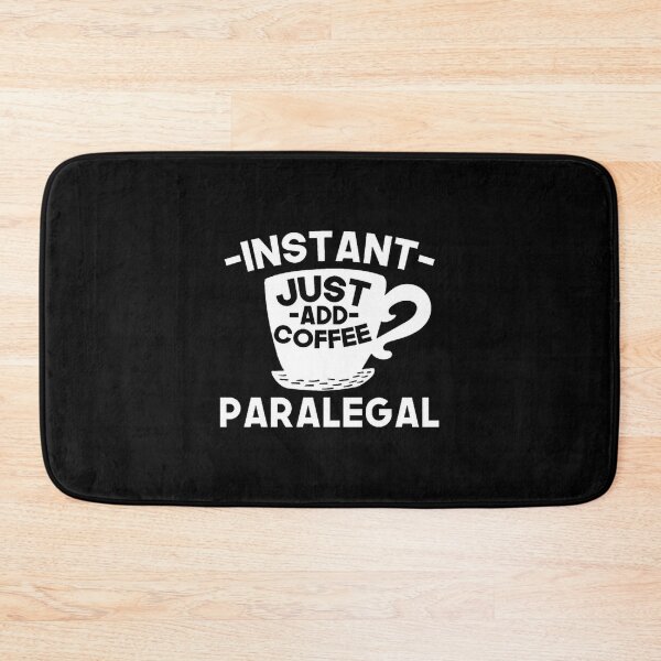 Item preview, Instant Paralegal Just Add Coffee Funny Work Humor Design designed and sold by proefx.