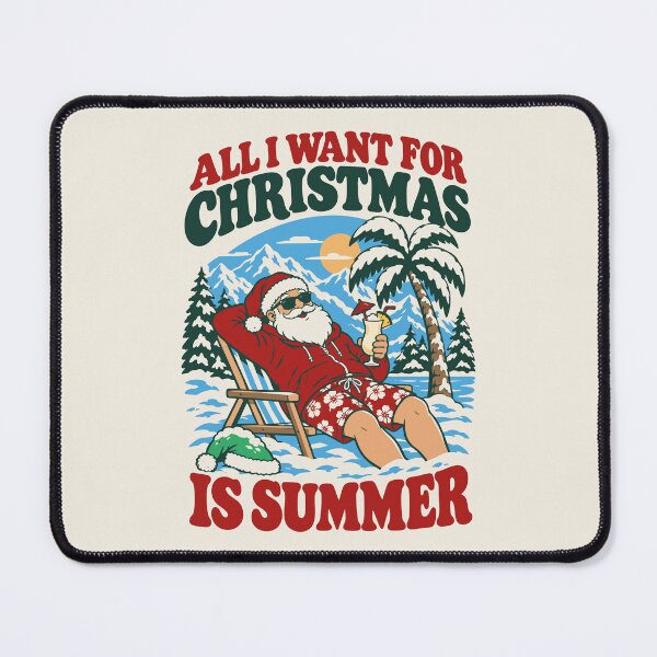 Item preview, All i want for christmas is summer designed and sold by CamaleonDesigns.