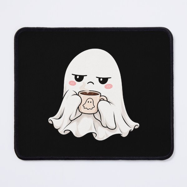 Item preview, Meh Moody Ghost Drinking Coffee designed and sold by B-KaneDesigns.