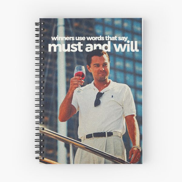 Item preview, Jordan Belfort - Winners use words that say must and will designed and sold by Echovia.