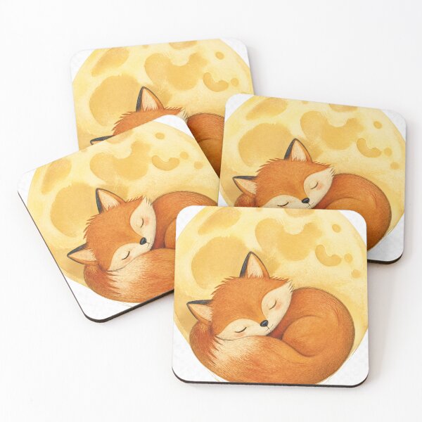 Item preview, Cute Night Animal Illustration designed and sold by unadeara.