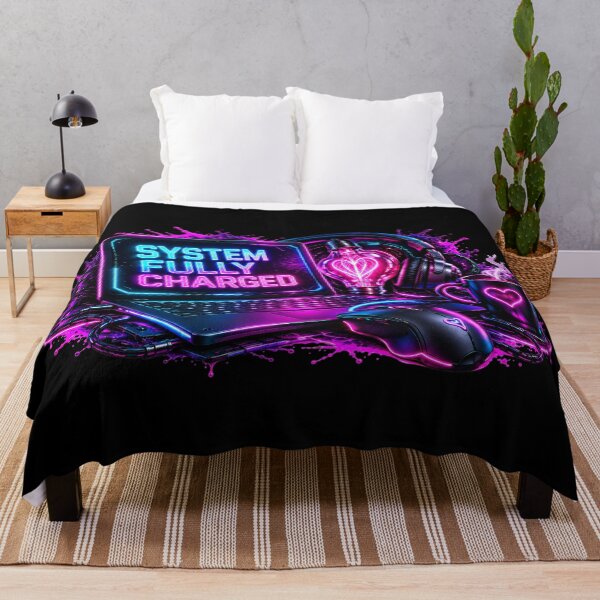 Item preview, System Fully Charged — Neon Workstation designed and sold by DansCreations42.