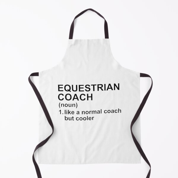 Item preview, Equestrian Coach Definition - Like a Normal Coach But Cooler Inspirational Quote Design designed and sold by Morinaga Sakagami.