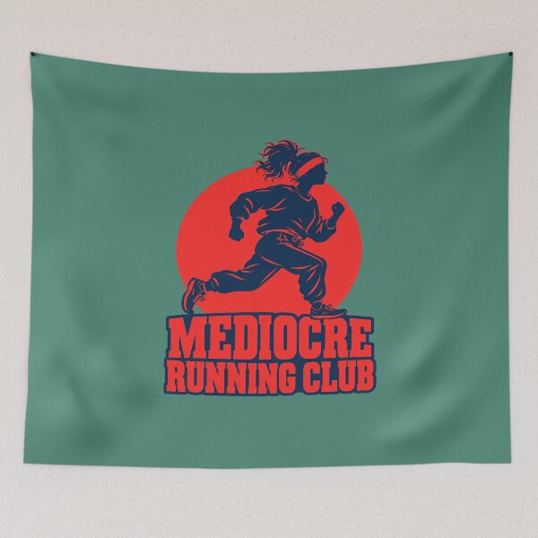 Item preview, Mediocre Running Club – Funny Running and Jogging designed and sold by Endless7Art.