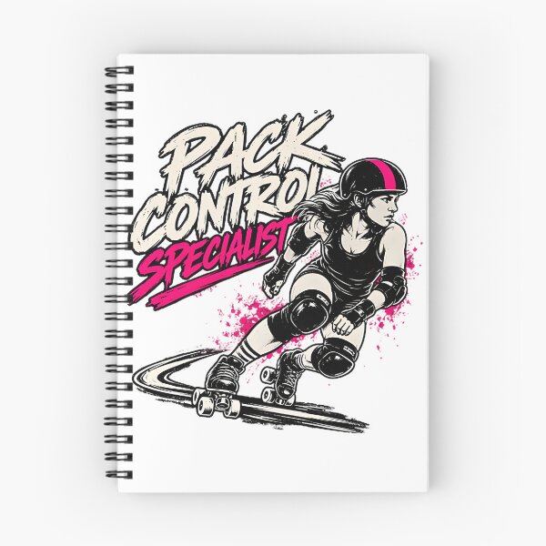 Item preview, Pack Control Specialist Roller Derby Blocker Skater Retro Athletic Design designed and sold by KenValor.