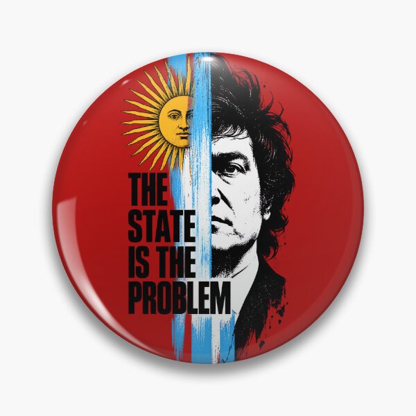 Artikelvorschau, Javier Milei Staat ist das Problem entworfen und verkauft von MadcapPrints.