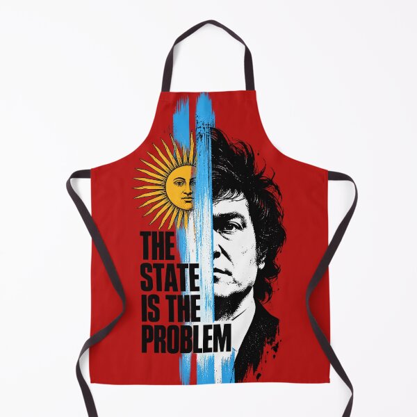 Item preview, Javier Milei State Is The Problem designed and sold by MadcapPrints.