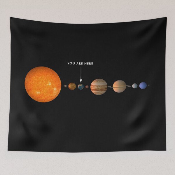 Item preview, Solar System Wall Art, Planets Print, Vintage Space Poster, Educational Astronomy Decor designed and sold by RickE.