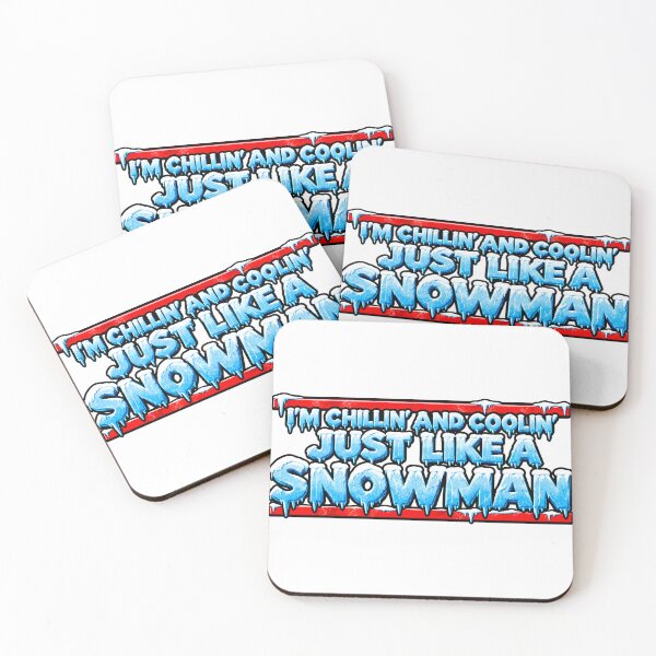 Item preview, Chillin’ and Coolin’ Like a Snowman – Funny Christmas Winter Design designed and sold by MusicFanTees.