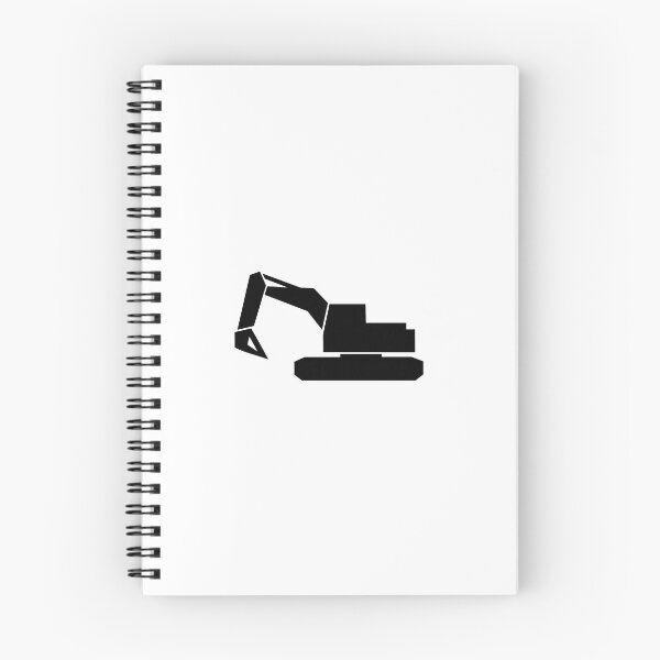 Item preview, Geometric Excavator Minimal Silhouette designed and sold by Le Grand Requin.