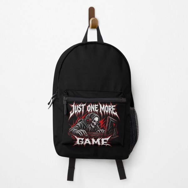 Item preview, Just One More Game – Funny Gamer Skull Gaming designed and sold by darkan1.