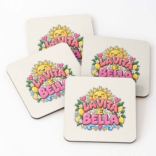 Item preview, La Vita È Bella – Italian Summer Lemon & Sun Design designed and sold by MetaModel Editions.