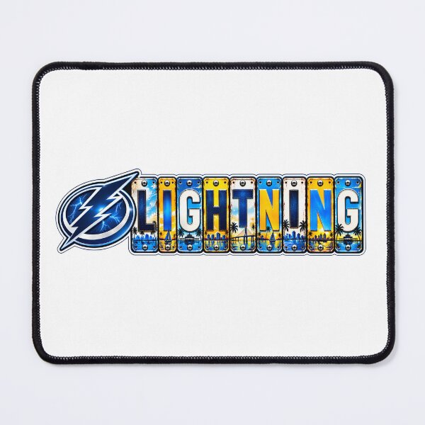 Item preview, Tampa Bay Lightning (White, Yellow and Blue) designed and sold by GreatPlates.
