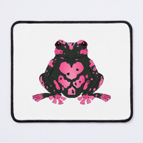 Item preview, Vibrant Pink Poison Frog Illustration with Tropical Vibes designed and sold by BlvckB0x.