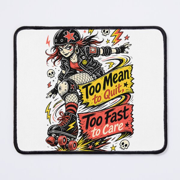 Item preview, Roller Derby Skater with Coach Attitude Graphic Design designed and sold by GoodVibesClo.