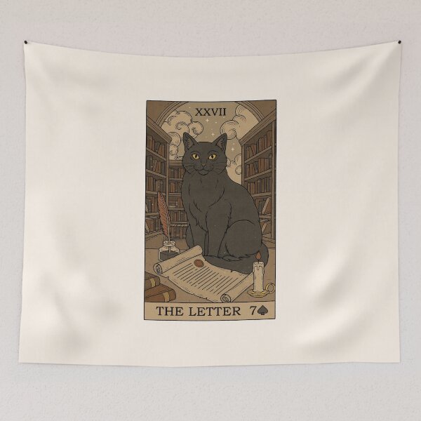Item preview, The Letter - Cats Tarot designed and sold by Thiago Corrêa.