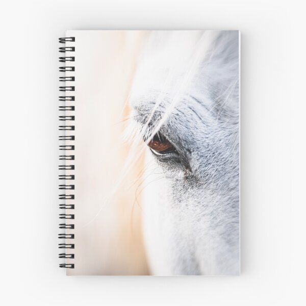 Item preview, Horse's Eye – Gentle gaze of a white horse designed and sold by Nicole Bleck.