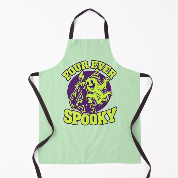 Item preview, Four Ever Spooky Halloween Funny Ghost Birthday designed and sold by Endless7Art.