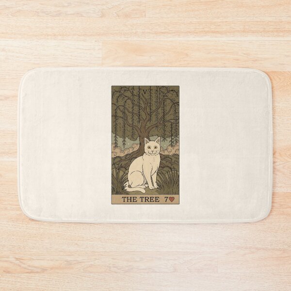 Item preview, The Tree - Cats Tarot designed and sold by Thiago Corrêa.