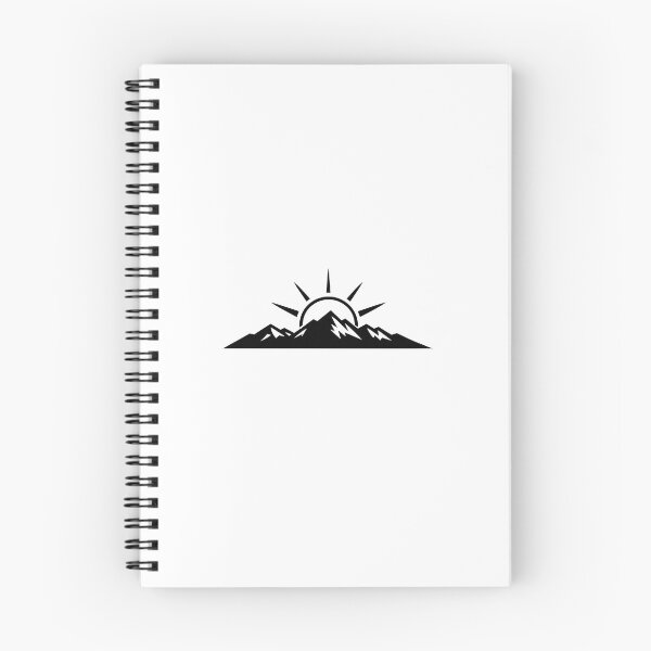 Item preview, Mountain Horizon Sunset Icon designed and sold by Le Grand Requin.
