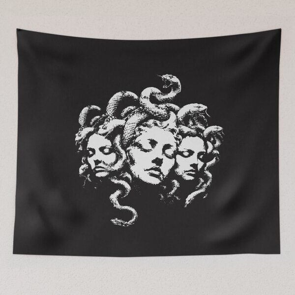 Item preview, Three Faces of Medusa: Dark Gothic Gorgon Sisters    designed and sold by Designart68.