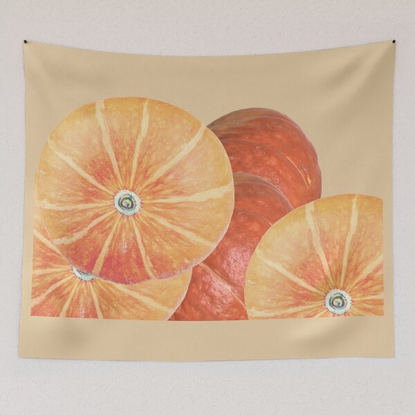 Item preview, Autumn Vibes Orange Pumpkins designed and sold by StylishDecor.