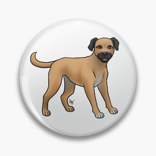Item preview, Dog - Mountain Cur - Black Mouth designed and sold by Jennifer Stolzer.