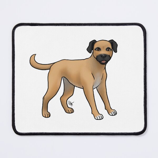 Item preview, Dog - Mountain Cur - Black Mouth designed and sold by Jennifer Stolzer.