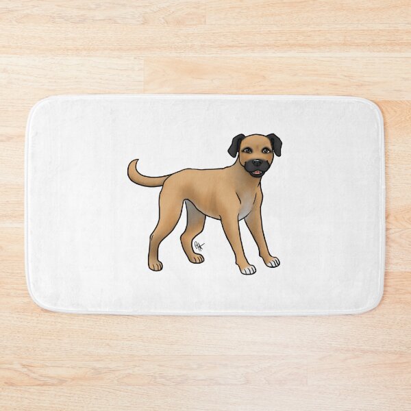 Item preview, Dog - Mountain Cur - Black Mouth designed and sold by Jennifer Stolzer.