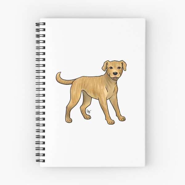 Item preview, Dog - Mountain Cur - Fawn Brindle designed and sold by Jennifer Stolzer.