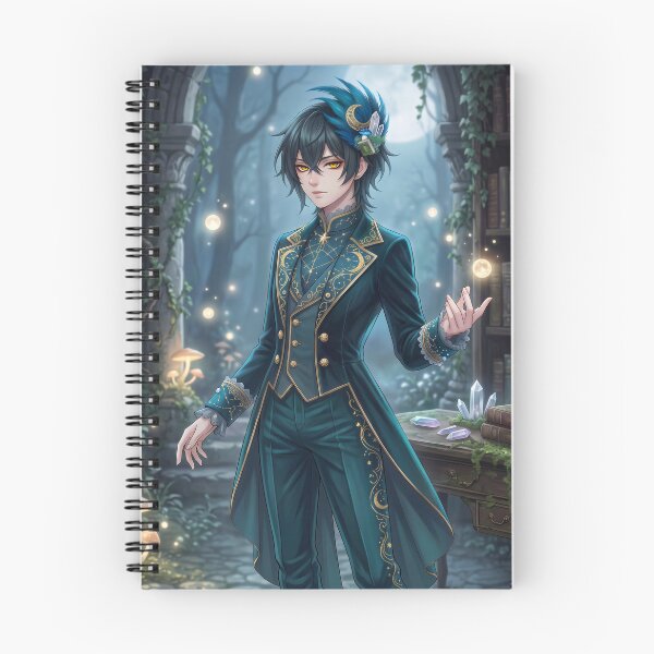 Aperçu de l'œuvre Mage fantastique créée et vendue par Solace Sparkles.