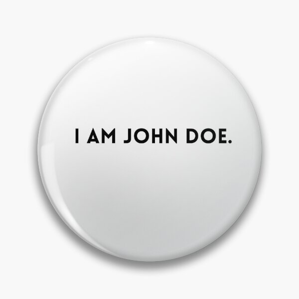 Item preview, I AM JOHN DOE.  designed and sold by madeinaugust.co.