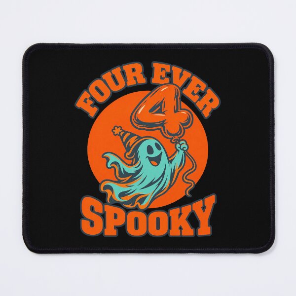 Item preview, Four Ever Spooky – Funny Ghost Birthday Celebration designed and sold by Endless7Art.
