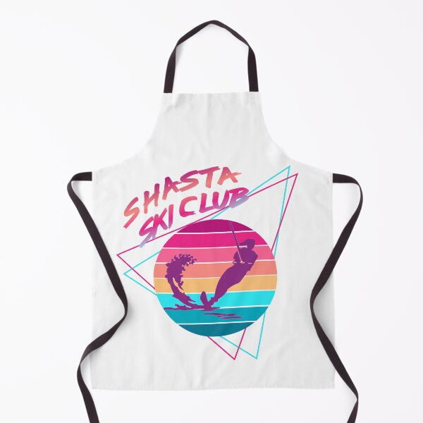 Item preview, Vintage Retro 90s Shasta Women's Water Ski Club Round designed and sold by coffeepolicy.