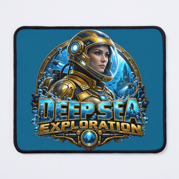 Item preview, Deep Sea Exploration Emblem designed and sold by Moviebuff91.